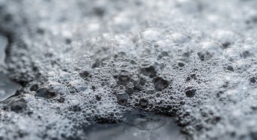 Textura de espuma en detalle